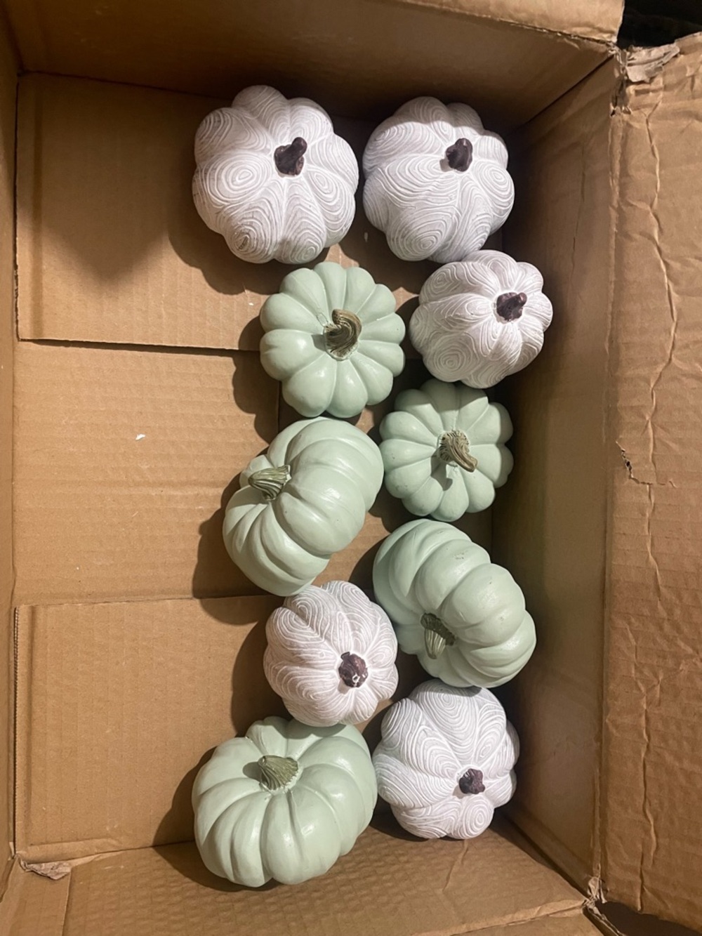 Set of Decorative Mini Pumpkins